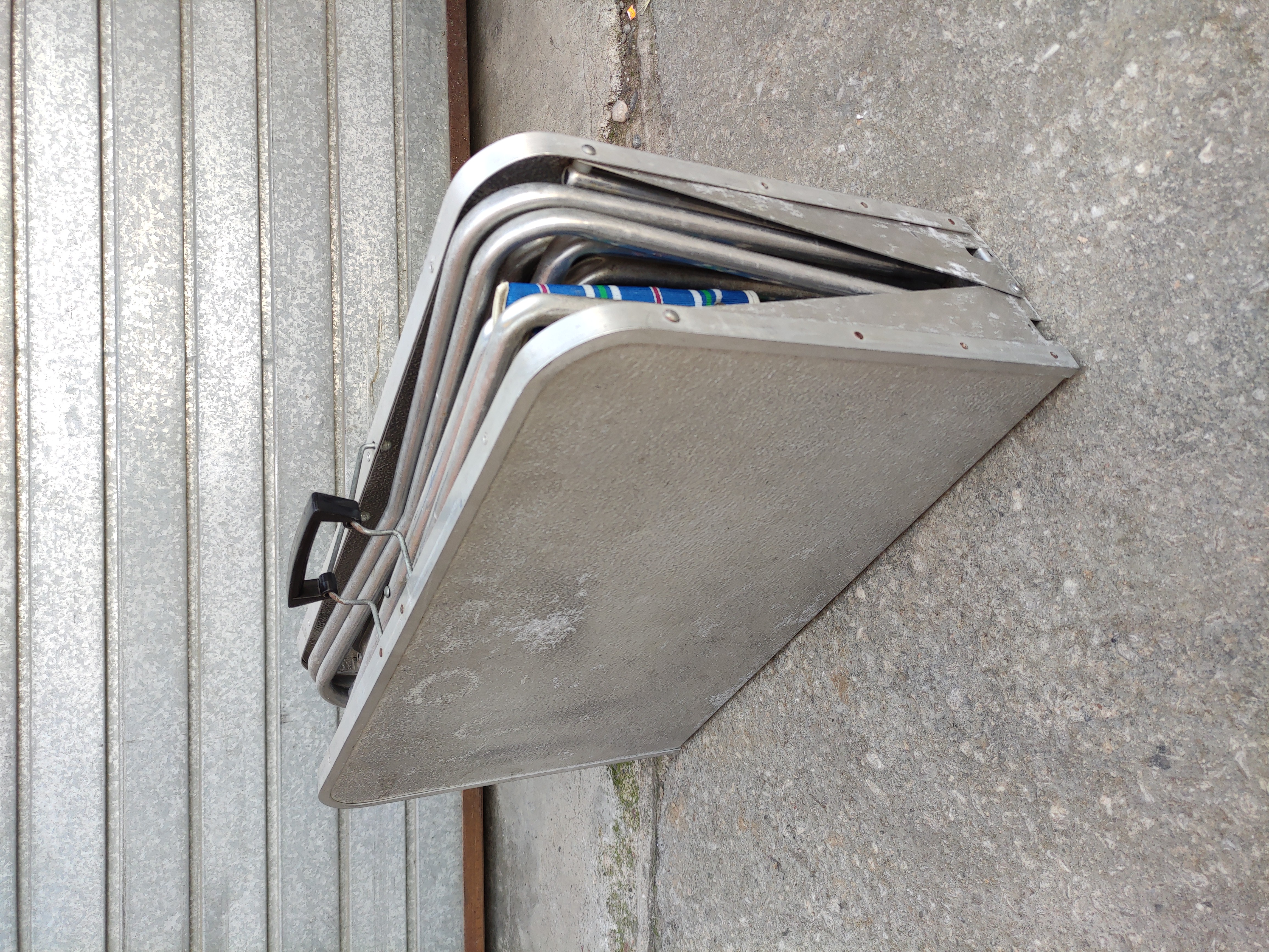 juego mesa silla taburete picnic playa alu 60x79.5x62 1u